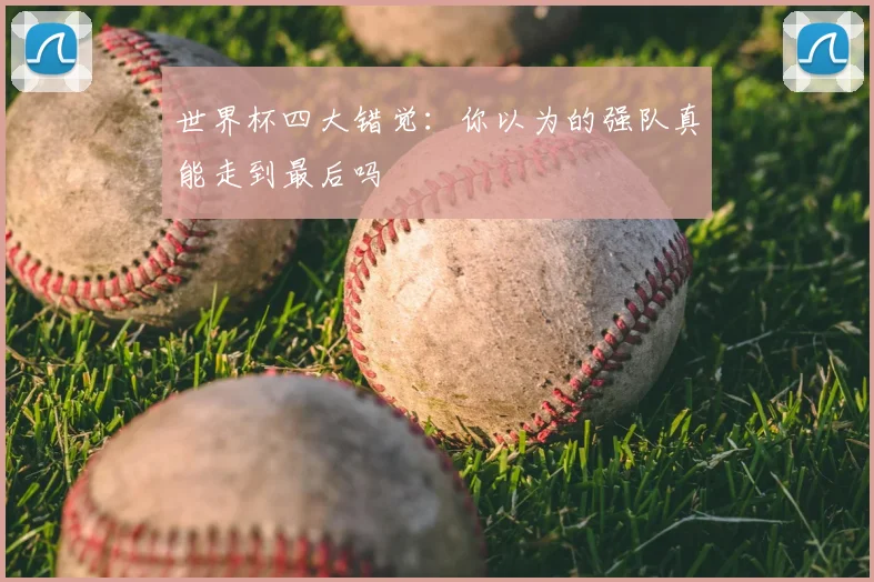 世界杯四大错觉:你以为的强队真能走到最后吗